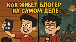 Как живёт блогер на самом деле: без фильтров и глянца!