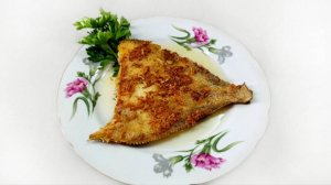 КАМБАЛА в сливочном соусе с чесноком на сковороде! Вкусная и полезная рыбка!