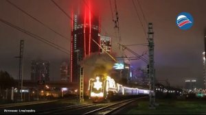 Поезд Деда Мороза отправился в путешествие по России