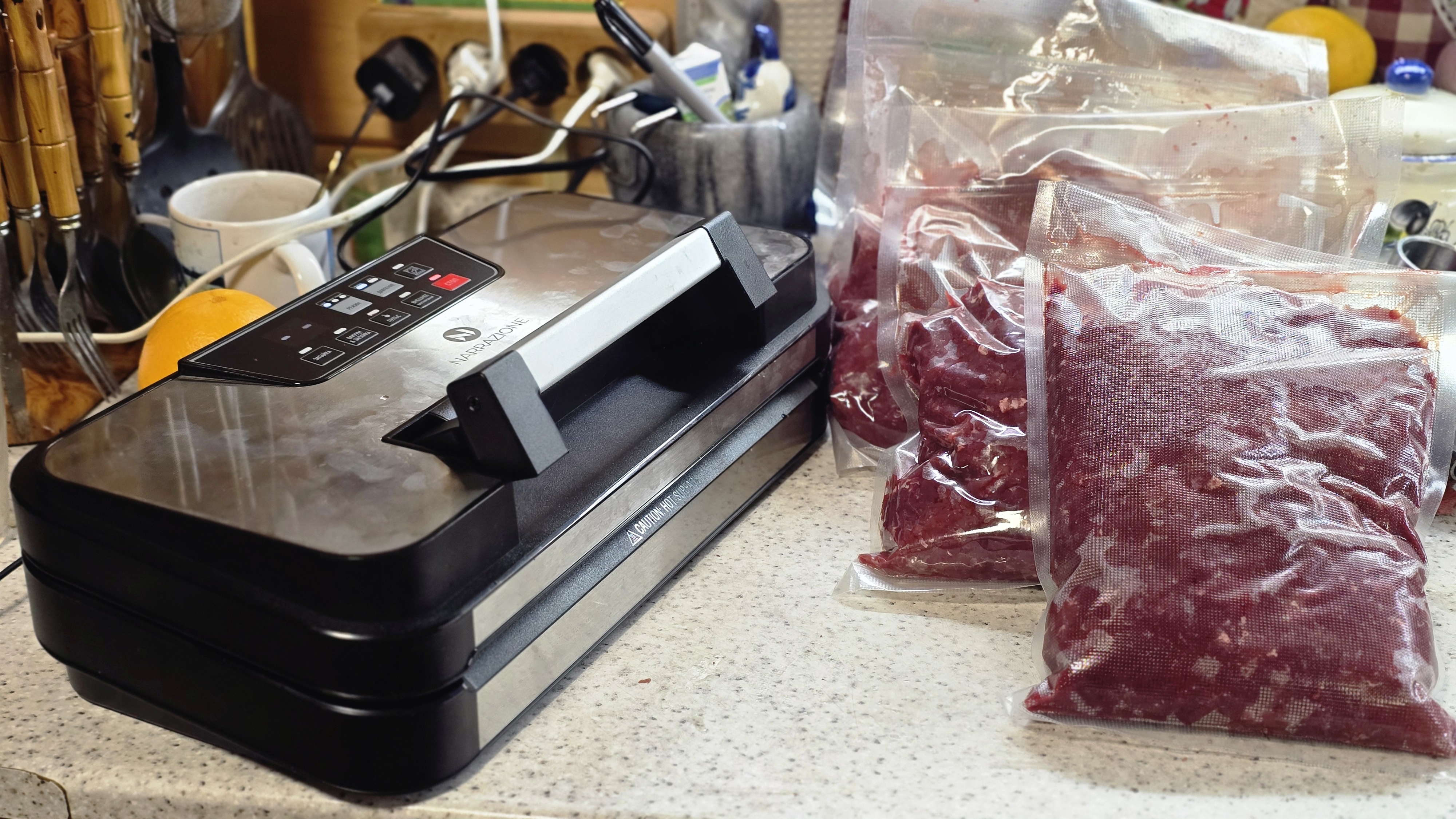 Вакууматор в деле