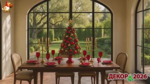 Как украсить дом и елку к Новому Году 2026 фото идеи для вдохновения 🎍🎄🎅🏼 (8)