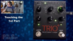 DigiTech Trio+ Recording Tutorial: Teaching Parts and Matching Tempo