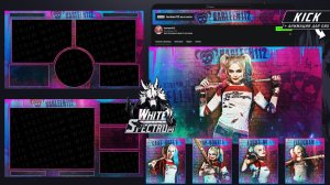 оформление канала kick | покер казино / оверлей для обс / рамки для стрима твич twitch trovo youtube