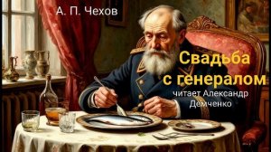 "Свадьба с генералом" - Чехов А. П.  Аудиокнига | Чтилум. Александр Демченко