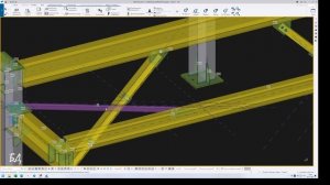 Текла,Tekla Structures. 36.  Проверка 3D модели с помощью функции организатора. Этажерка