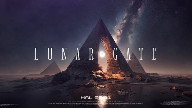 L u n a r G a t e ｜ Sci-Fi Ambient Universe – Epic Sounds for Sleep & Productivity