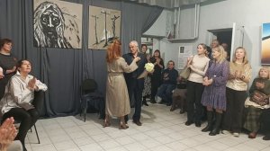 Открытие Юбилейной выставки "Восхождение" Николая Балышева