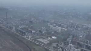 Свежий вид Мирнограда с воздуха