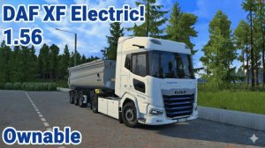 Euro Truck Simulator 2v 1.56-DAF XF Electric