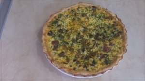 Заливной_пирог_с_грибами_Простой_рецепт_Невозможно_остановиться