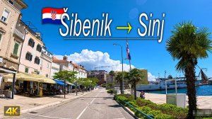 🚗 SmartTV 4К ➤ 🌄 Живописная поездка из Шибеника в Синь - Хорватия! 🌄