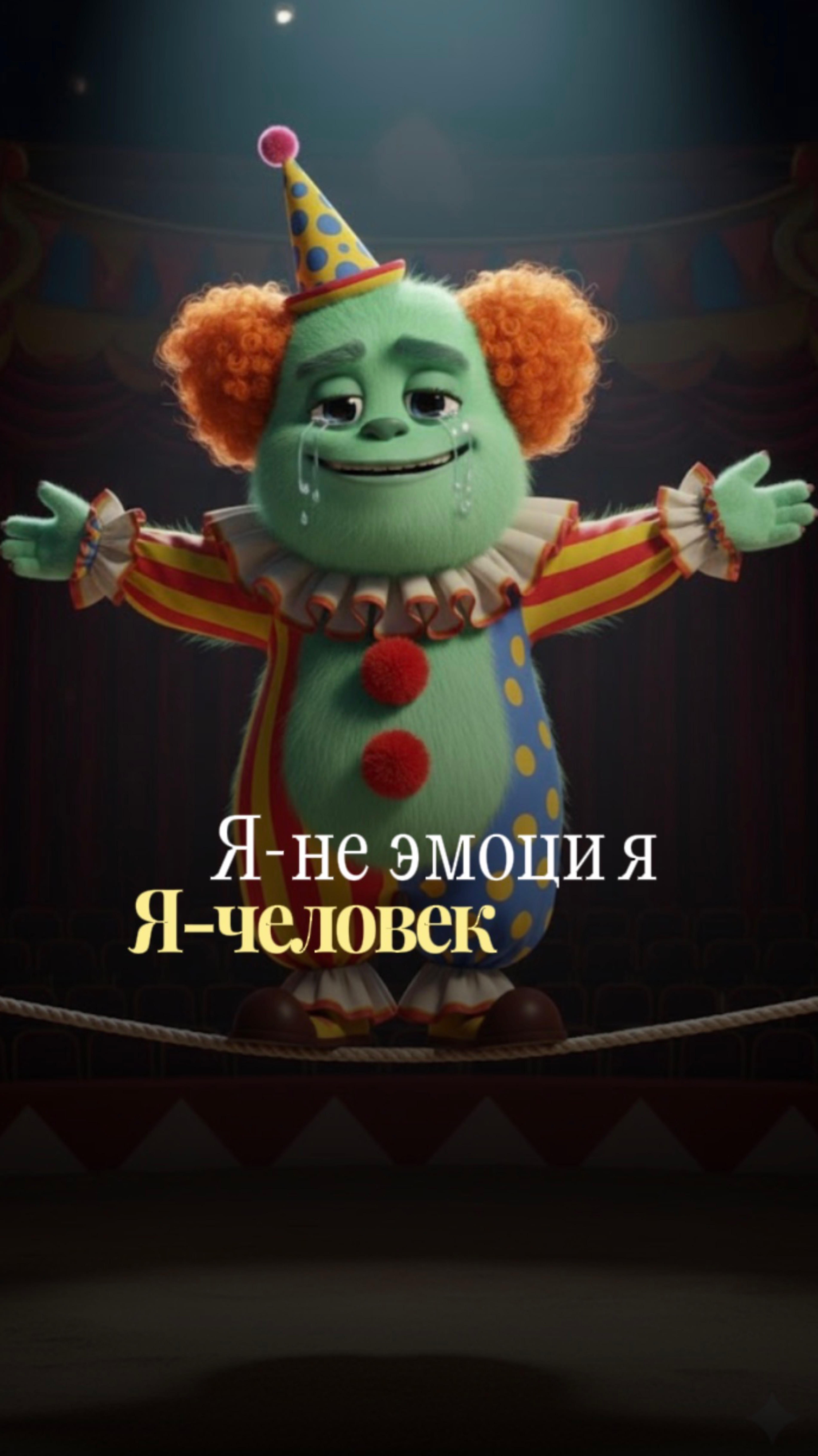 Ты человек, а не эмоция, которую ты испытываешь…