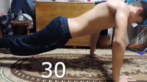62 push ups non stop