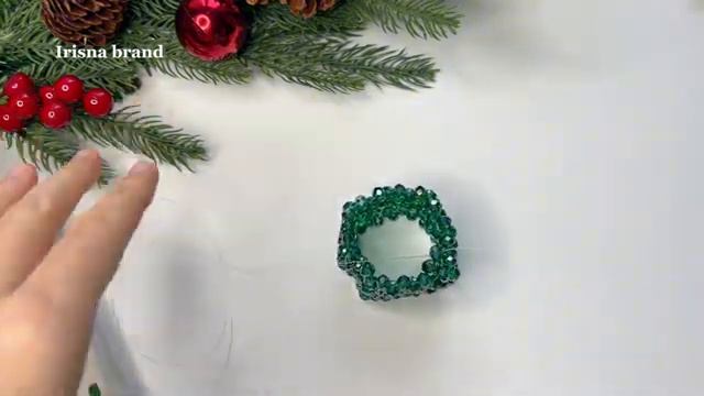 Видео-Урок Ёлочная игрушка Подарок от irisna_brand смотреть онлайн