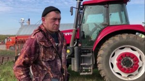 Трактор YTO X1304, развёрнутый отзыв КФХ Дружба, Тульская обл.