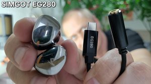 SIMGOT EG280 - ИГРОВЫЕ HI-FI НАУШНИКИ С ЦАП УСИЛИТЕЛЕМ