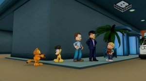 Гарфилд шоу The Garfield Show 3 сезон 7 серия Teddy Dearest - Bath Day