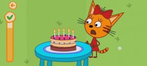 Три Кота Мультфильм День рождения Карамельки