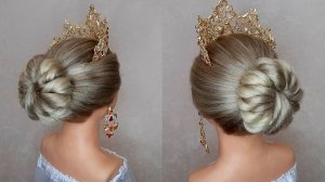 БЫСТРАЯ И ПРОСТАЯ ПРИЧЕСКА НА ДЛИННЫЕ ВОЛОСЫ / ПРИЧЁСКИ 2025