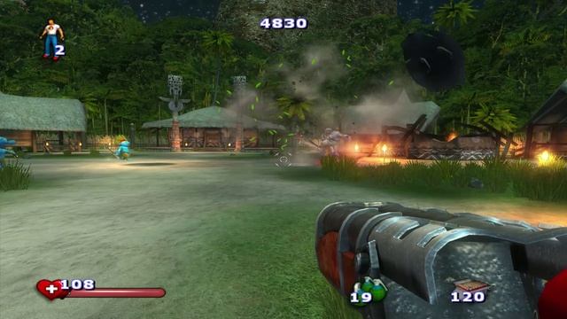 прохождение  игры  Serious Sam 2  часть 1 без комментариев