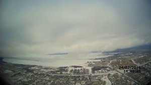 Пулково Санкт-Петербург Взлет из кабины пилота Ту-134 УБЛ .