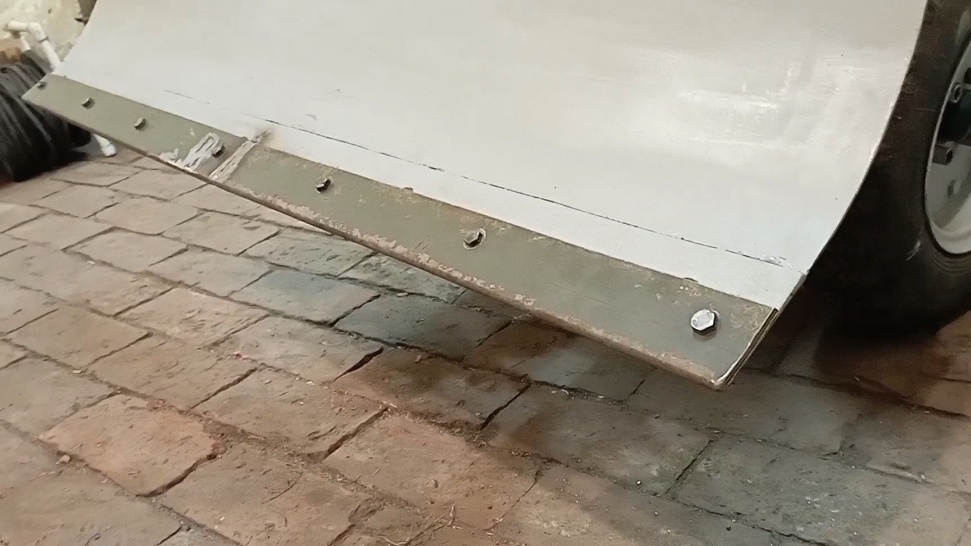 Стальная накладка на нож отвала, для уборки снега. смотреть онлайн