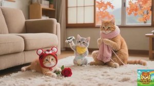 МУЛЬТФИЛЬМ ДЛЯ ДЕТЕЙ, Котенок в тигровой шляпе с разбитым сердцем исцеляется в этой поездке