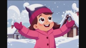 Пушистый, беленький снежок..