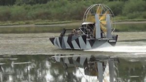 Аэробот Экспедиция езда по болоту