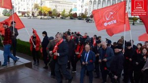 В Махачкале отметили 108-ю годовщину Великого Октября. 7 ноября 2025 года