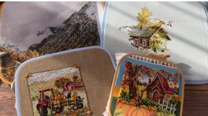 Вышивка крестом/“Hayride” от Mill Hill/Нова Слобода/Авторская схема/Радуга бисера.