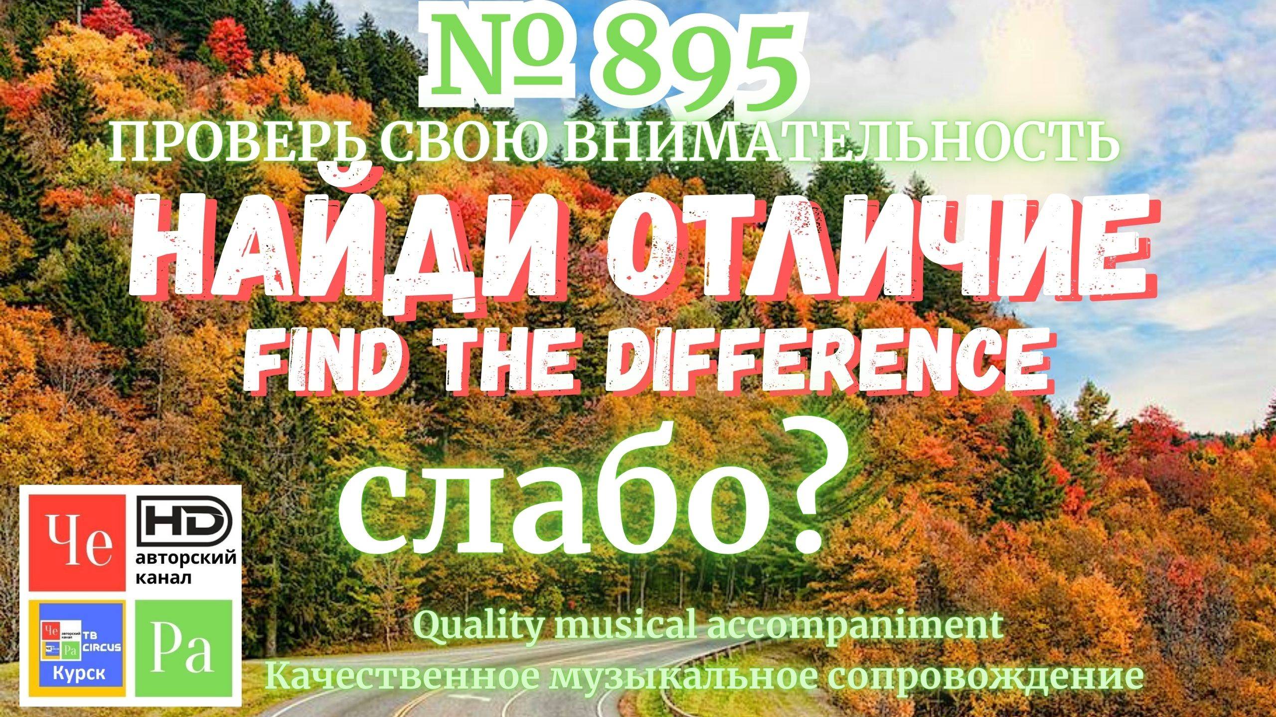 "Найди отличие" / "Spot the Difference" _ выпуск № 895