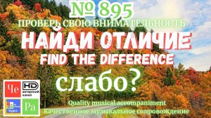 "Найди отличие" / "Spot the Difference" _ выпуск № 895