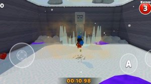 Прохождение снежной долины за золотое время