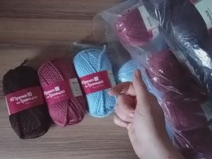 Про новую пряжу, новые эмоции и ощущения и вязальные продвижения #вязовлог #распаковка #handmade