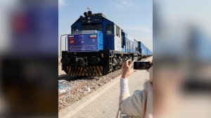 Первый российский грузовой поезд прибыл в сухой порт Ирана