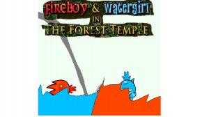 приключения огонь и вода в лесном храме | 1 (часть) | игры огонь и вода) на канале АндрюшаТВ