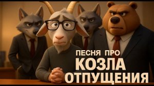 Песня про Козла отпущения !  Мультфильм на песню В.С. ВЫСОЦКОГО !