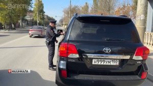 Сотрудники Госавтоинспекции провели рейд в Махачкале