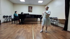 Жак Лойе. Соната F-dur (III часть). Исполняет - Бевз Александра (гобой, 9 лет)