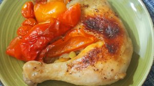 КУРИЦА с ЯБЛОКАМИ под МЕДОВЫМ МАРИНАДОМ