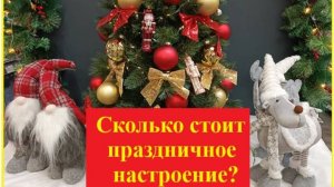 Новогодние прилавки в магазинах : что продаётся и сколько стоит?