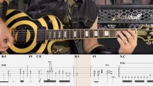 Ozzy Osbourne - Hellraiser Cover (Табулатура) Guitar Tutorial TABS