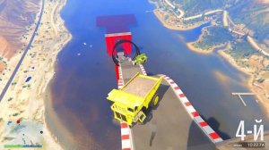 САМЫЙ СМЕРТЕЛЬНЫЙ ВОЛНИСТЫЙ  СПУСК БЕЗ ТОРМОЗОВ В ПРЕДАТЕЛЯ ИЗ АМОНГ АС ! - СТЕНКА НА СТЕНКУ В ГТА 5