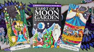 Рисованное таро "Moon garden tarot"