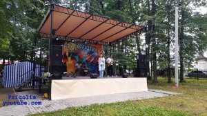 День молодёжи в посёлке Никологоры 1 июля 2023 года, группа Джафл - песня Девушки гуляют