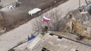 🔴Российский триколор в Успеновке.✌🇷🇺✌🔴