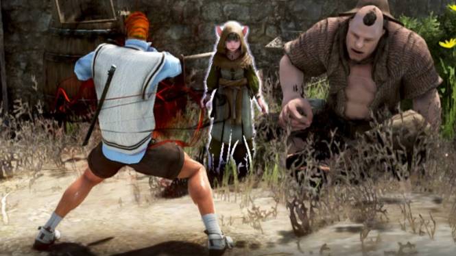 Башня и девочка с собакой. Black Desert. Жизнь - игра.