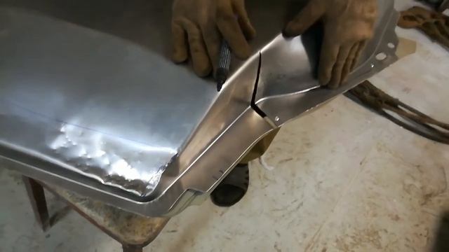 Замена задних арок, стаканов, брызговиков, колесных арок, задних карманов, ВАЗ 2111. Часть 2. смотреть онлайн