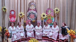 Отчётный концерт НСК, фольклорного ансамбля "Калинкшка". ЦКР с.Шелаево.